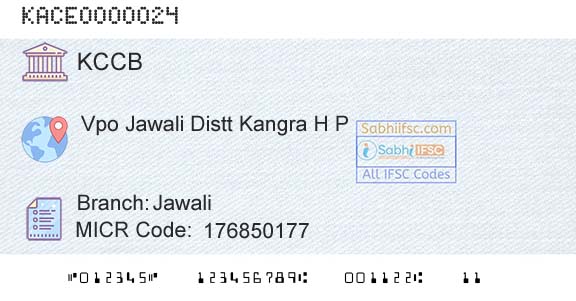 The Kangra Central Cooperative Bank Limited JawaliBranch 