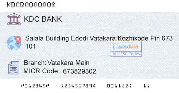 Kozhikode District Cooperatiave Bank Ltd Vatakara MainBranch 