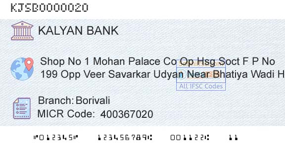 Kalyan Janata Sahakari Bank BorivaliBranch 