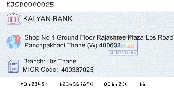 Kalyan Janata Sahakari Bank Lbs ThaneBranch 