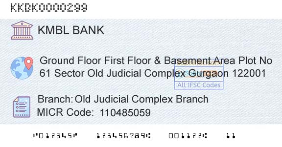 Kotak Mahindra Bank Limited Old Judicial Complex BranchBranch 