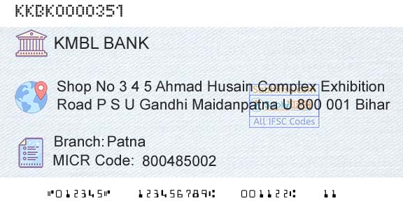 Kotak Mahindra Bank Limited PatnaBranch 