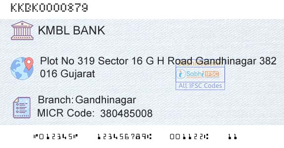 Kotak Mahindra Bank Limited GandhinagarBranch 