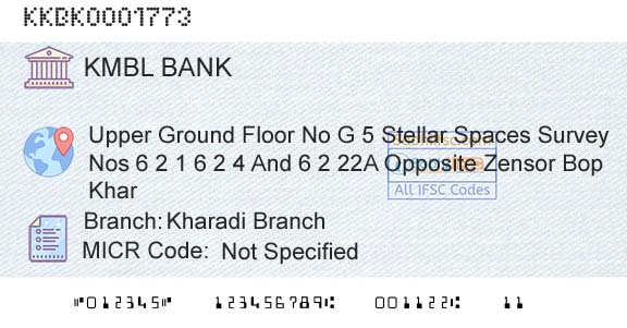 Kotak Mahindra Bank Limited Kharadi BranchBranch 