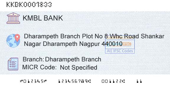 Kotak Mahindra Bank Limited Dharampeth BranchBranch 