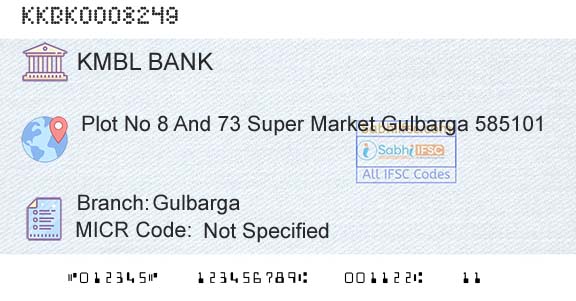 Kotak Mahindra Bank Limited GulbargaBranch 