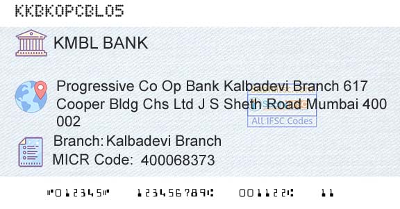 Kotak Mahindra Bank Limited Kalbadevi BranchBranch 
