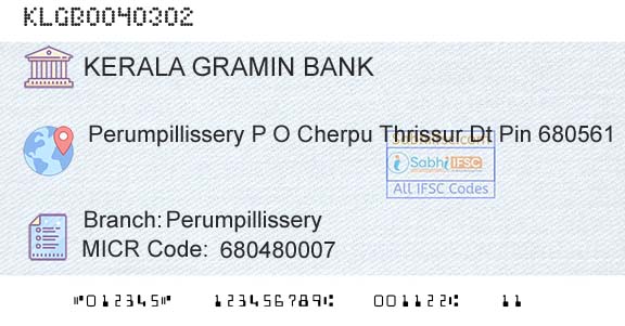 Kerala Gramin Bank PerumpillisseryBranch 