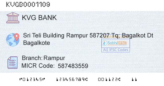 Karnataka Vikas Grameena Bank RampurBranch 