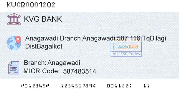 Karnataka Vikas Grameena Bank AnagawadiBranch 