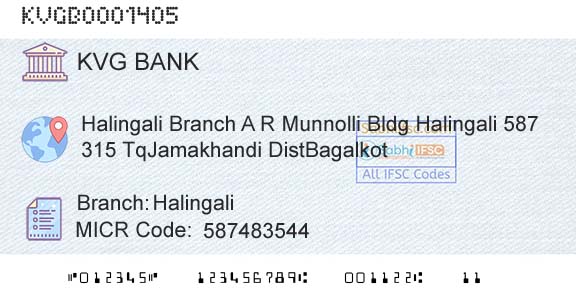 Karnataka Vikas Grameena Bank HalingaliBranch 