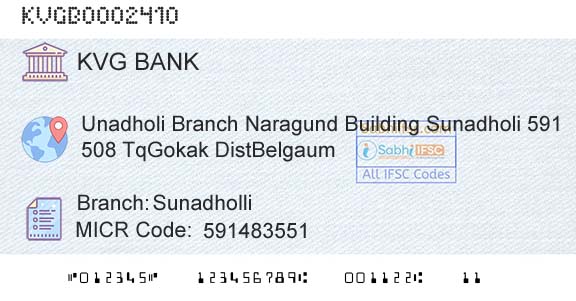 Karnataka Vikas Grameena Bank SunadholliBranch 