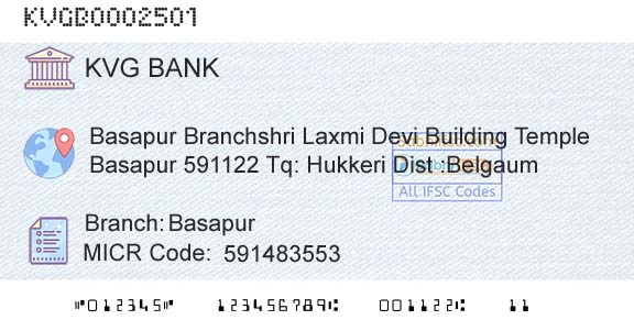Karnataka Vikas Grameena Bank BasapurBranch 