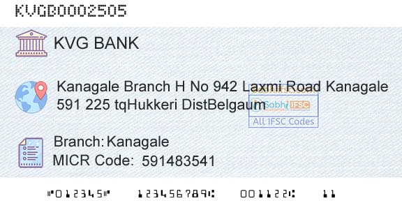 Karnataka Vikas Grameena Bank KanagaleBranch 