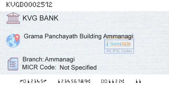 Karnataka Vikas Grameena Bank AmmanagiBranch 