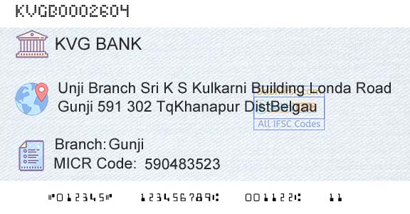 Karnataka Vikas Grameena Bank GunjiBranch 