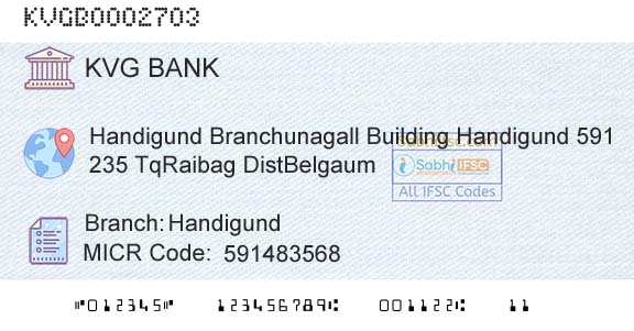 Karnataka Vikas Grameena Bank HandigundBranch 