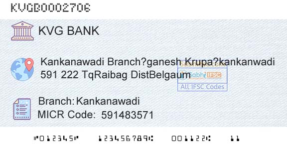 Karnataka Vikas Grameena Bank KankanawadiBranch 