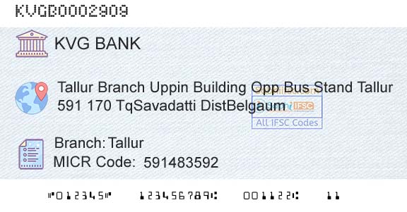 Karnataka Vikas Grameena Bank TallurBranch 