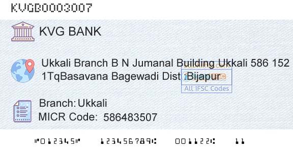 Karnataka Vikas Grameena Bank UkkaliBranch 