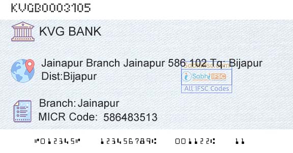 Karnataka Vikas Grameena Bank JainapurBranch 