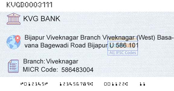 Karnataka Vikas Grameena Bank ViveknagarBranch 