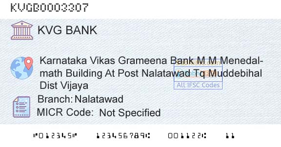 Karnataka Vikas Grameena Bank NalatawadBranch 