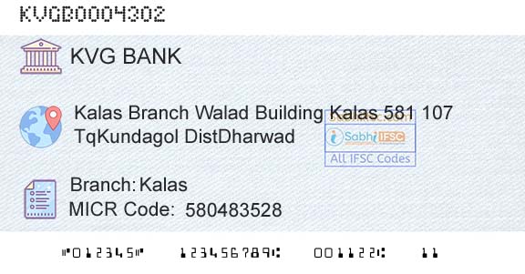 Karnataka Vikas Grameena Bank KalasBranch 