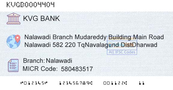 Karnataka Vikas Grameena Bank NalawadiBranch 