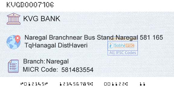 Karnataka Vikas Grameena Bank NaregalBranch 