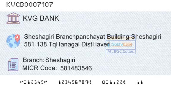Karnataka Vikas Grameena Bank SheshagiriBranch 