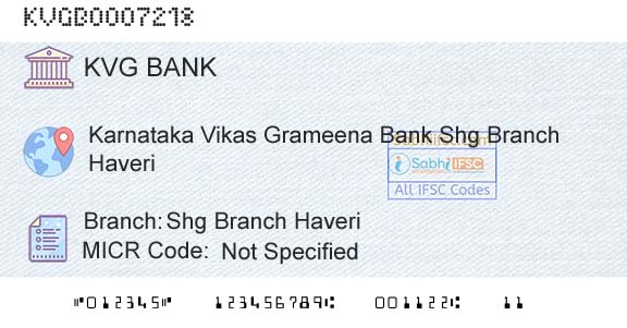 Karnataka Vikas Grameena Bank Shg Branch HaveriBranch 