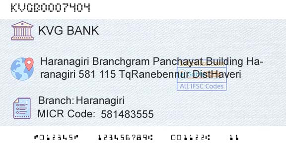 Karnataka Vikas Grameena Bank HaranagiriBranch 