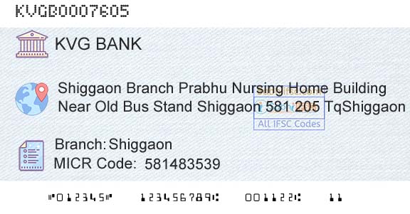Karnataka Vikas Grameena Bank ShiggaonBranch 