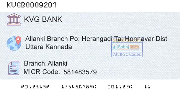 Karnataka Vikas Grameena Bank AllankiBranch 