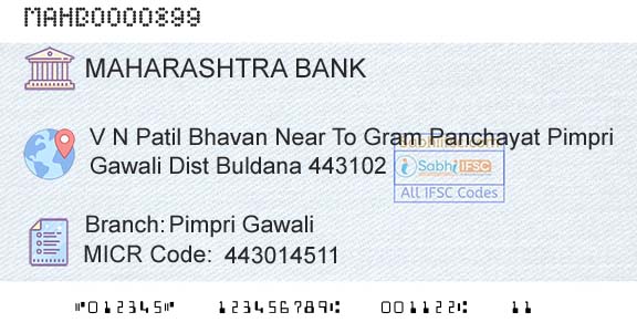 Bank Of Maharashtra Pimpri GawaliBranch 