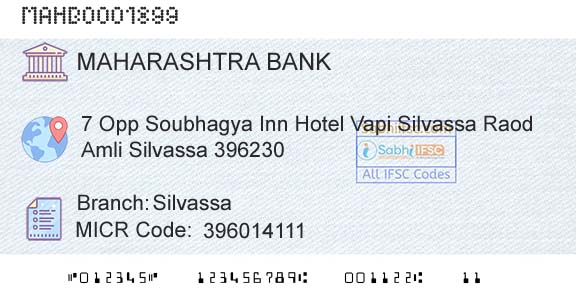 Bank Of Maharashtra SilvassaBranch 