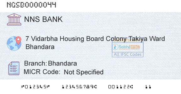 Nagpur Nagarik Sahakari Bank Limited BhandaraBranch 