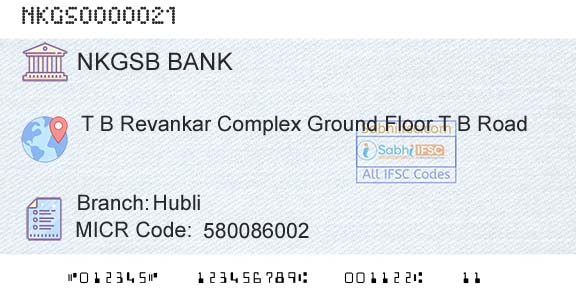 Nkgsb Cooperative Bank Limited HubliBranch 