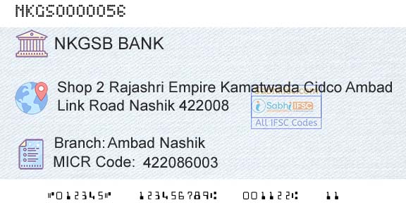 Nkgsb Cooperative Bank Limited Ambad NashikBranch 
