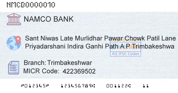 The Nasik Merchants Cooperative Bank Limited TrimbakeshwarBranch 