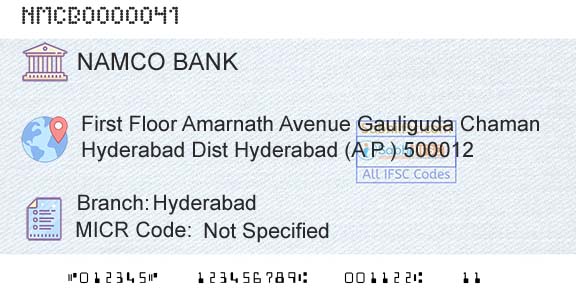 The Nasik Merchants Cooperative Bank Limited HyderabadBranch 