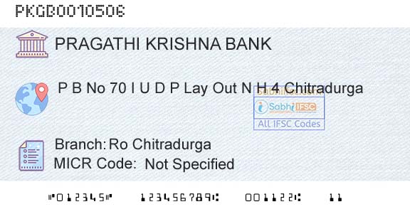 Karnataka Gramin Bank Ro ChitradurgaBranch 