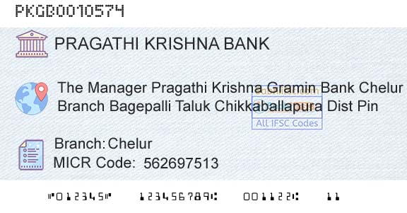 Karnataka Gramin Bank ChelurBranch 