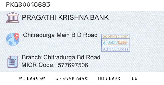 Karnataka Gramin Bank Chitradurga Bd RoadBranch 