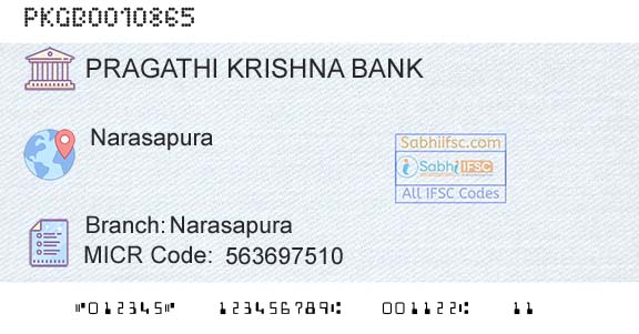 Karnataka Gramin Bank NarasapuraBranch 