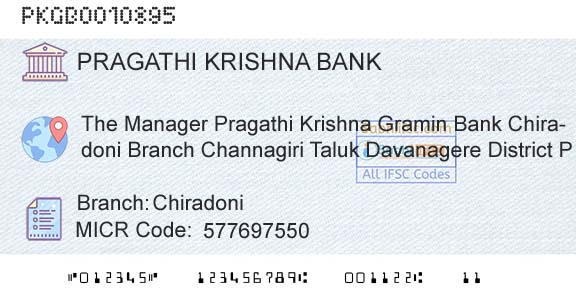 Karnataka Gramin Bank ChiradoniBranch 