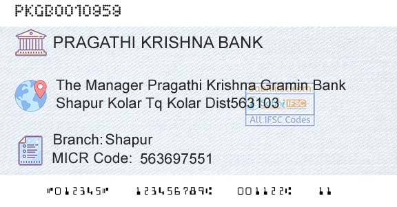 Karnataka Gramin Bank ShapurBranch 