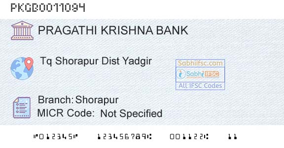 Karnataka Gramin Bank ShorapurBranch 