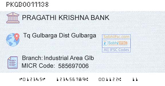 Karnataka Gramin Bank Industrial Area GlbBranch 